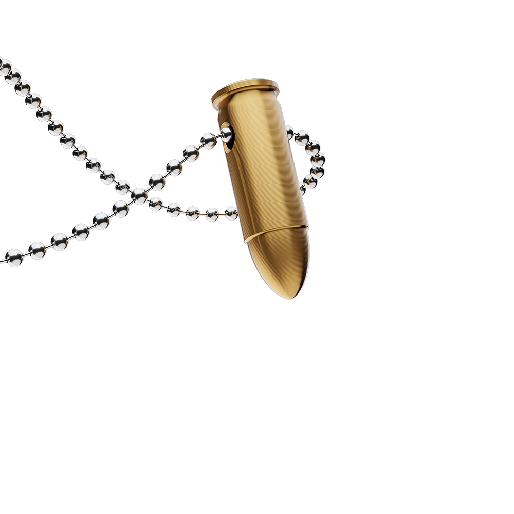Nabój 9mm - Gold