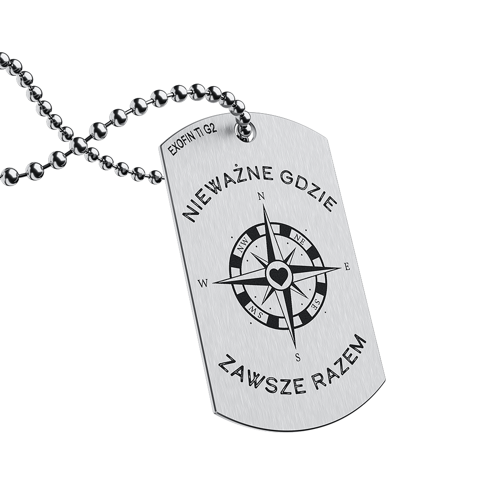 Nieśmiertelnik tytanowy - Zawsze Razem